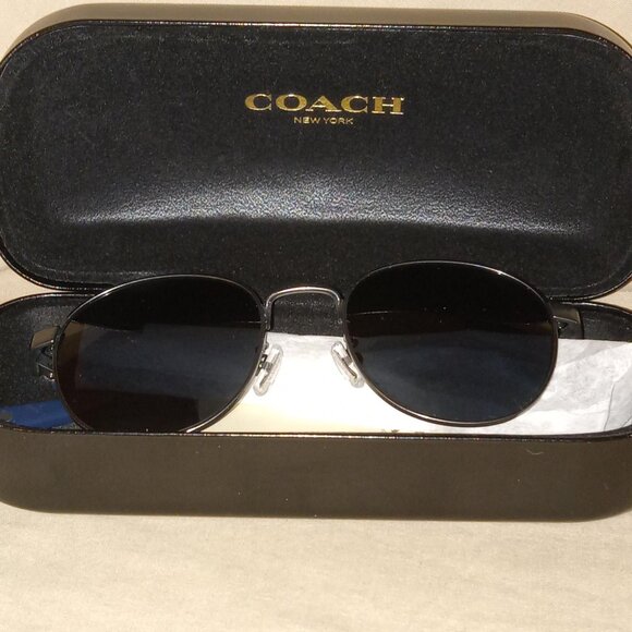 Coach Sunglasses Antique Gunmetal Color main image 5